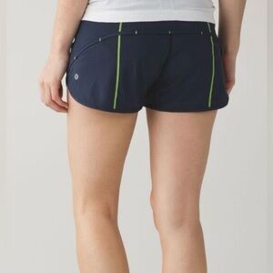 Lululemon Navy Speed Shorts